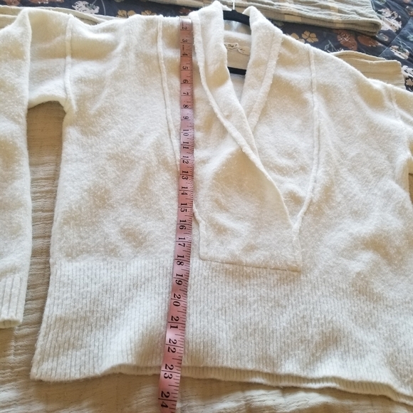 We The Free | Pullover Wrap Top Sweater - Picture 7 of 8